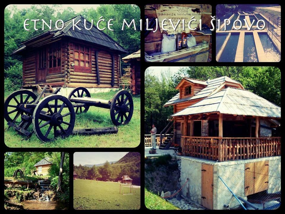 Etno Kuce Miljevic Hotel Sipovo Luaran gambar